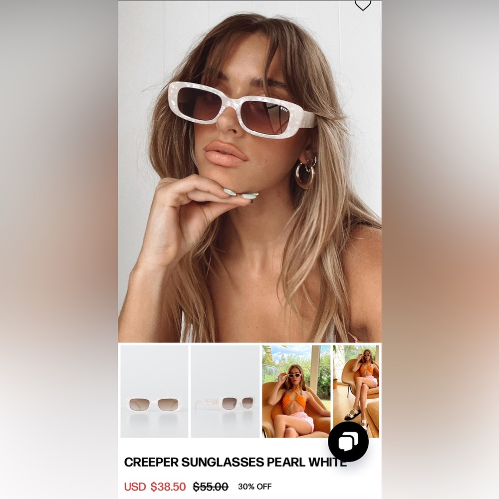 Creeper Pearl Sunglasses